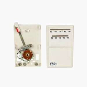 Erie Vintage Wall Thermometer Temperature Gauge Analog Retro